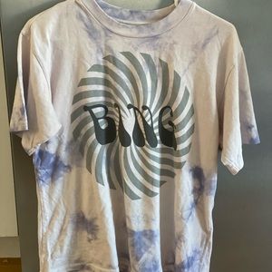 Anime bing tie dyed t-shirt